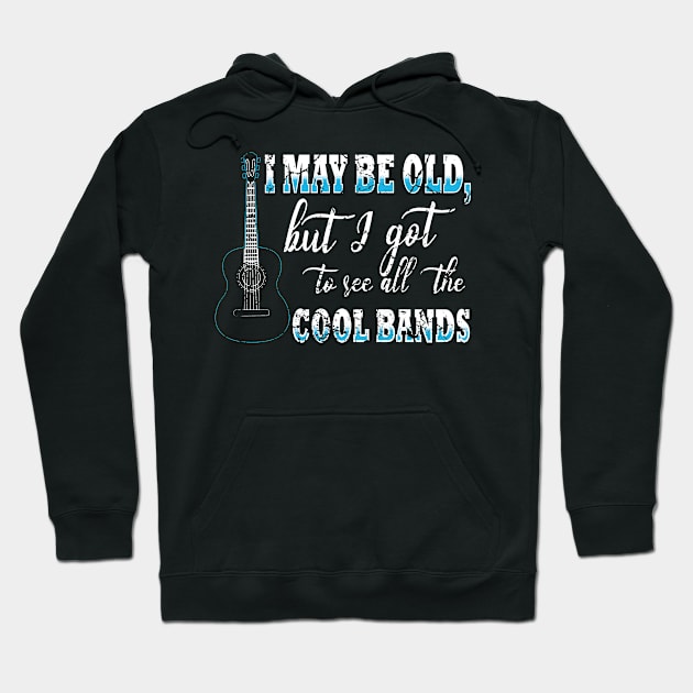 Old Guitarist Hoodie by Mila46